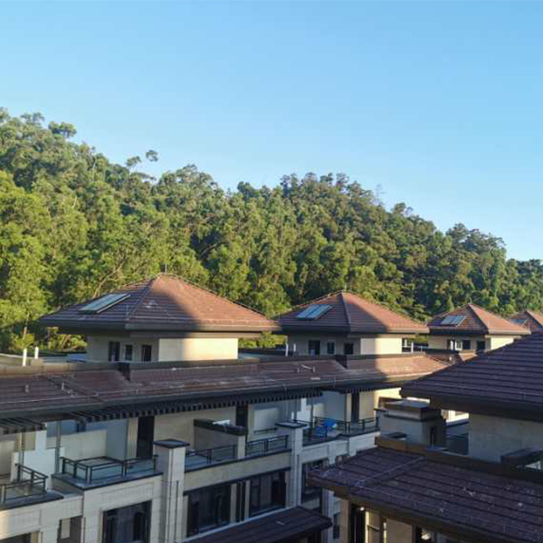 珠海市頤景山莊別墅熱水工程案例